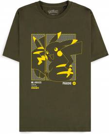 Pokémon - Green Pikachu Men's Short Sleeved T-shirt voor de Kleding kopen op nedgame.nl