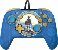 PDP Wired Rematch Controller - Zelda Hyrule Blue voor de Nintendo Switch kopen op nedgame.nl