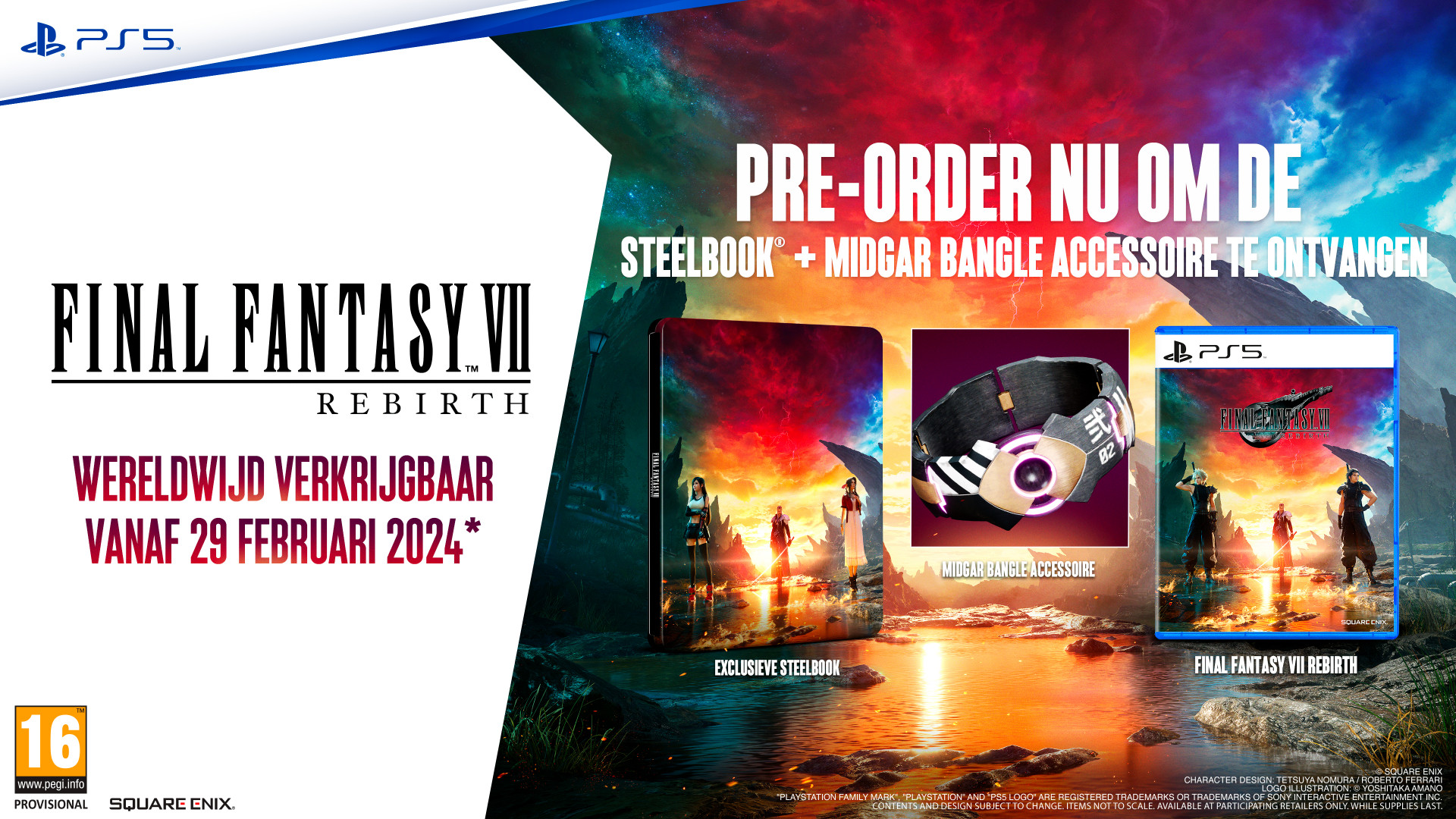 Bonus - Final Fantasy VII Rebirth Steelbook