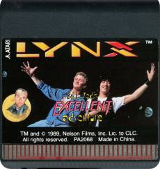 Bill & Ted's Excellent Adventure (losse cassette) voor de Atari Lynx kopen op nedgame.nl
