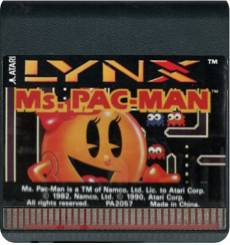 Ms. Pac-Man (losse cassette) voor de Atari Lynx kopen op nedgame.nl