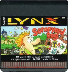 Scrapyard Dog (losse cassette) voor de Atari Lynx kopen op nedgame.nl