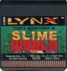 Todd's Adventures in Slime World (losse cassette) voor de Atari Lynx kopen op nedgame.nl