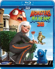Monsters vs. Aliens (3D) voor de Blu-ray kopen op nedgame.nl