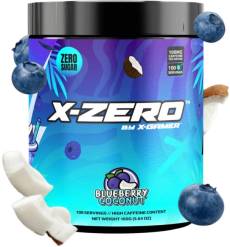 X-Gamer 160g X-Zero Formula - Blueberry & Coconut voor de Energy kopen op nedgame.nl
