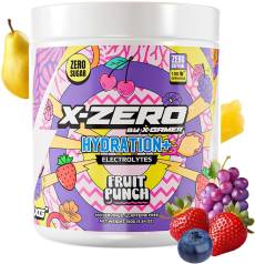 X-Gamer 160g X-Zero Formula - Fruit Punch - Hydration+ voor de Energy kopen op nedgame.nl