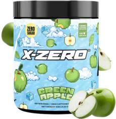 X-Gamer 160g X-Zero Formula - Green Apple voor de Energy kopen op nedgame.nl