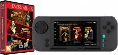 Evercade EXP-R Handheld + Tomb Raider Collection 1 voor de Evercade preorder plaatsen op nedgame.nl