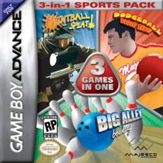 3-in-1 Sports Pack: Paintball Splat! + Dodgeball Dodge This! + Big Alley Bowling voor de GameBoy Advance kopen op nedgame.nl