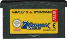 V-Rally 3 + Stuntman (losse cassette) voor de GameBoy Advance kopen op nedgame.nl