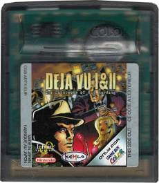 Deja Vu I & II (losse cassette) voor de Gameboy Color kopen op nedgame.nl