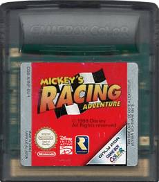 Mickey's Racing Adventure (losse cassette) voor de Gameboy Color kopen op nedgame.nl