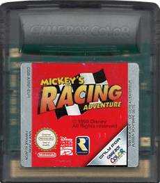 Mickey's Racing Adventure (losse cassette) voor de Gameboy Color kopen op nedgame.nl