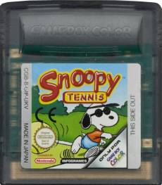 Snoopy Tennis (losse cassette) voor de Gameboy Color kopen op nedgame.nl
