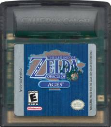 The Legend of Zelda Oracle of Ages (losse cassette) voor de Gameboy Color kopen op nedgame.nl