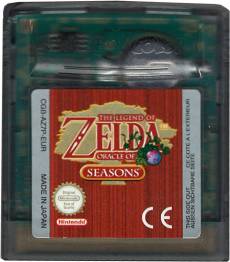 The Legend of Zelda Oracle of Seasons (losse cassette) voor de Gameboy Color kopen op nedgame.nl