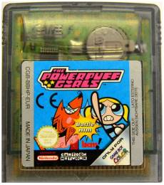 The Powerpuff Girls Battle Him (losse cassette) voor de Gameboy Color kopen op nedgame.nl