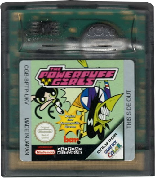 The Powerpuff Girls Paint the Townsville Green (losse cassette) voor de Gameboy Color kopen op nedgame.nl