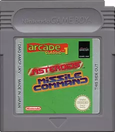 Arcade Classic 1: Asteroids / Missile Command (losse cassette) voor de Gameboy kopen op nedgame.nl
