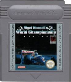 Nigel Mansell's World Championship Racing (losse cassette) voor de Gameboy kopen op nedgame.nl