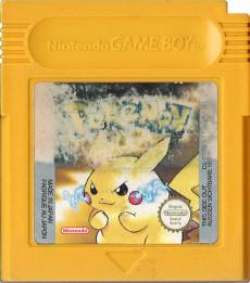 Pokemon Yellow (losse cassette) (schade aan label) voor de Gameboy kopen op nedgame.nl