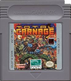 Total Carnage (losse cassette) voor de Gameboy kopen op nedgame.nl