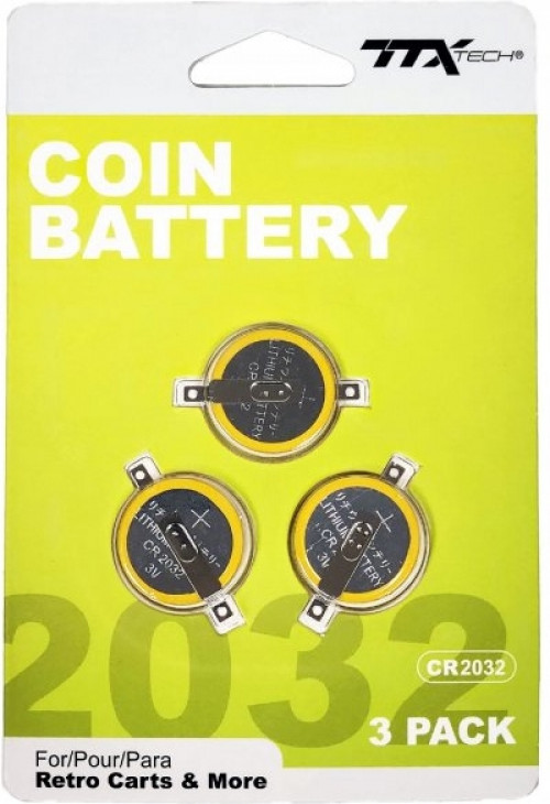 Nedgame gameshop: TTX Coin Battery 3-Pack (CR2032) (Gameboy) kopen