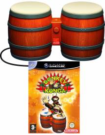 Donkey Konga + Bongos (los) voor de GameCube kopen op nedgame.nl