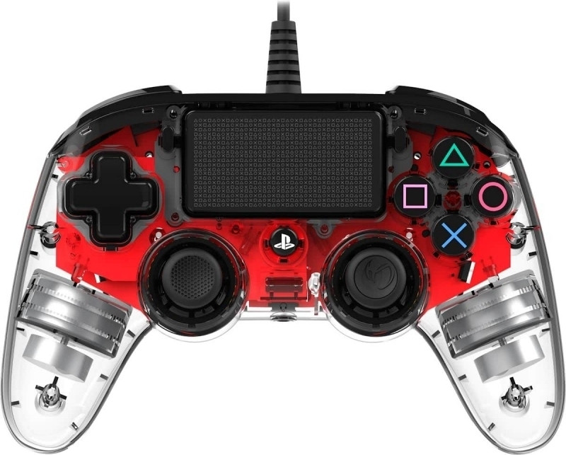 Nacon Wired Illuminated Compact Controller (Red)