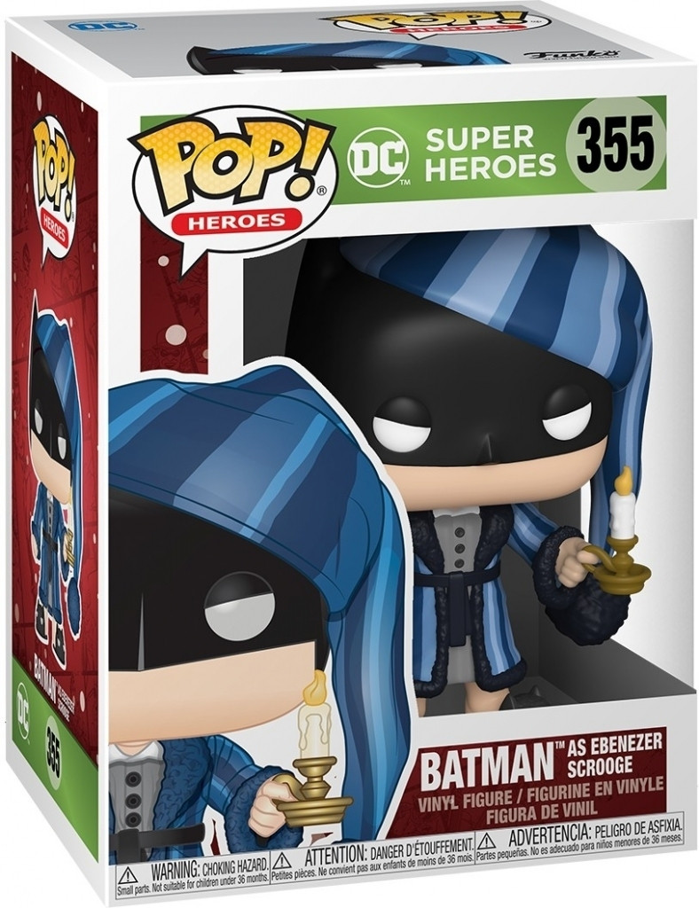 DC Super Heroes Pop Vinyl Batman as Ebenezer Scrooge