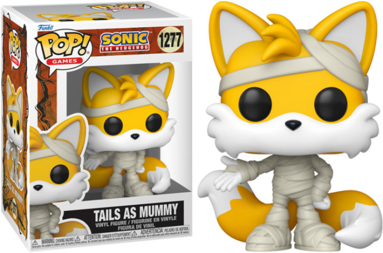 Sonic the Hedgehog Funko Pop Vinyl: Tails as Mummy