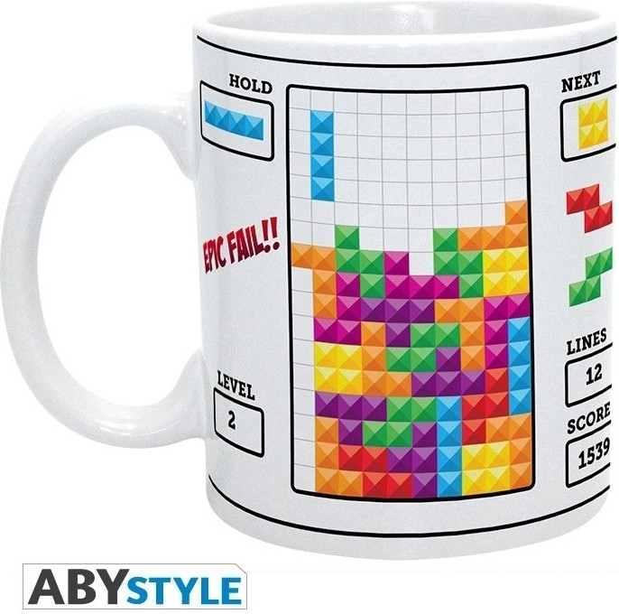 Image of Tetris Mug - Epic Fail! (White)