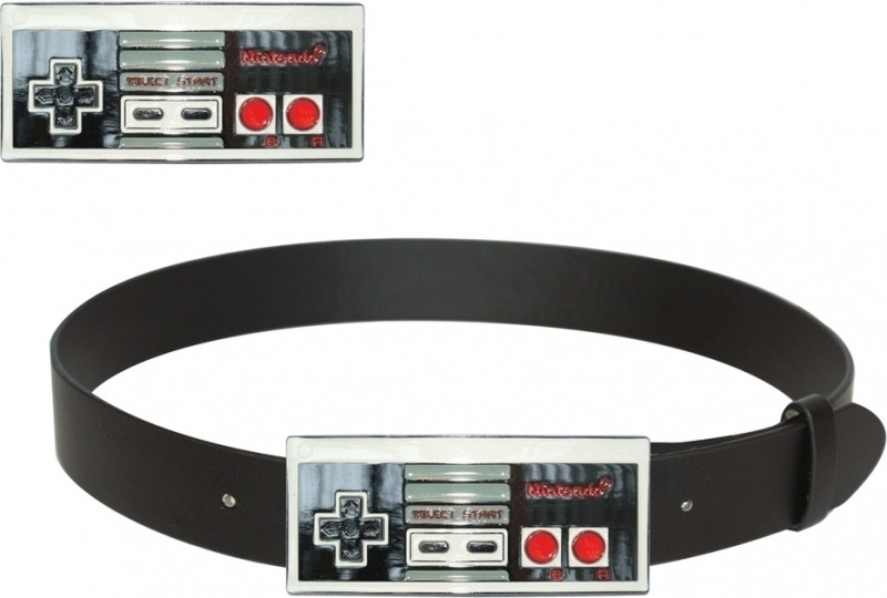 Image of Nintendo Controller Buckle Black Belt (L)
