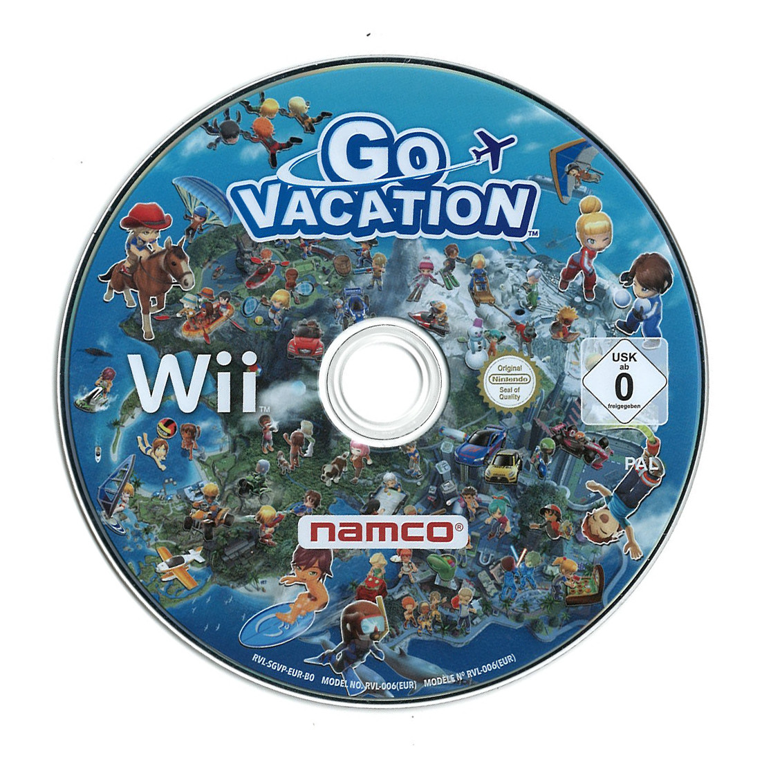 Go Vacation (losse disc)