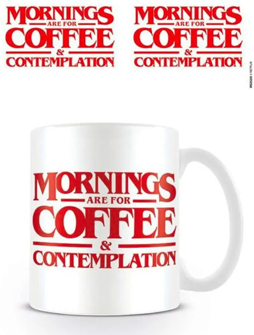 Stranger Things Mug - Coffee & Contemplation