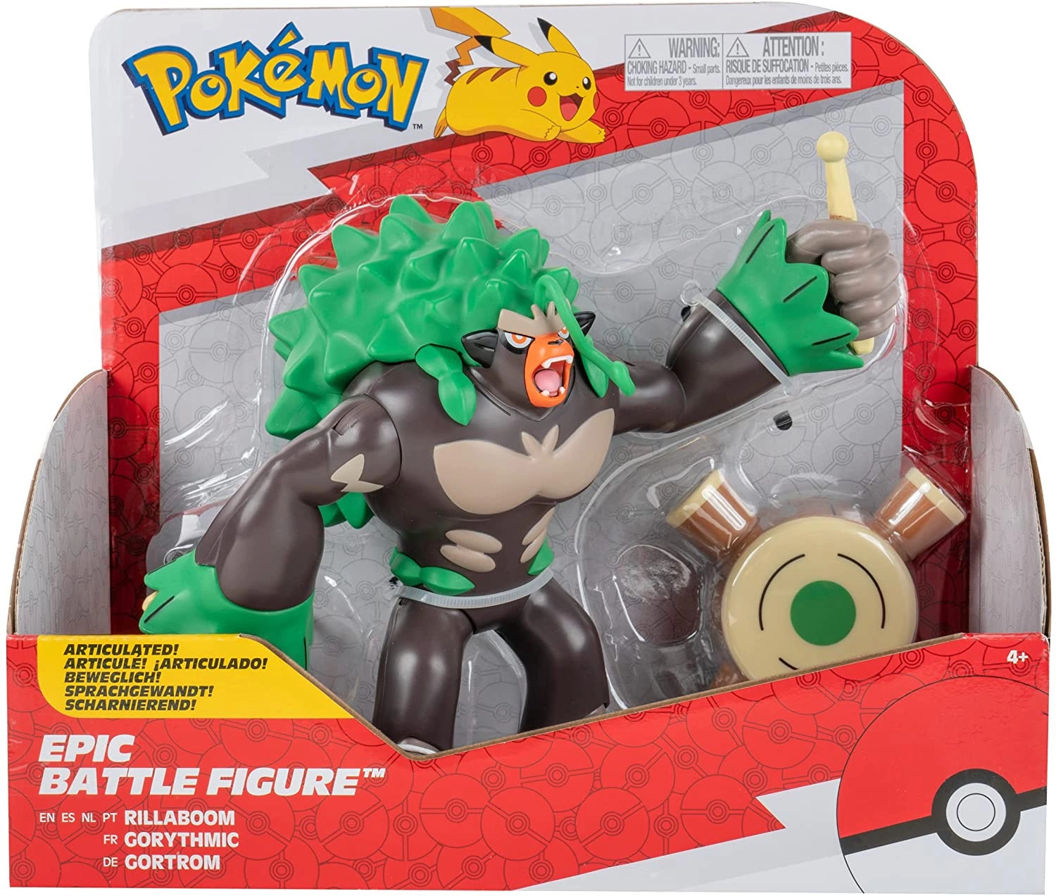 Pokemon Epic Battle Figure - Rillaboom