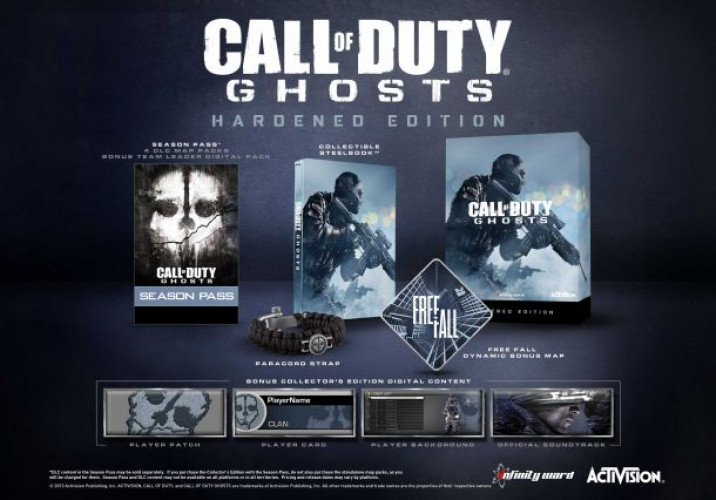 Image of Activision Call of Duty, Ghosts (Hardened Edition) Xbox 360