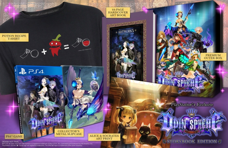 Image of Odin Sphere Leifdrasir Storybook Limited Edition
