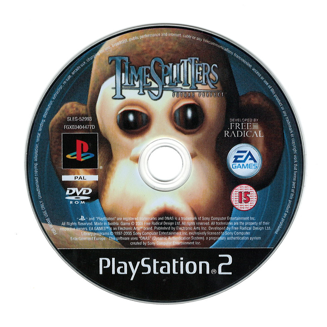 Time Splitters Future Perfect (losse disc)
