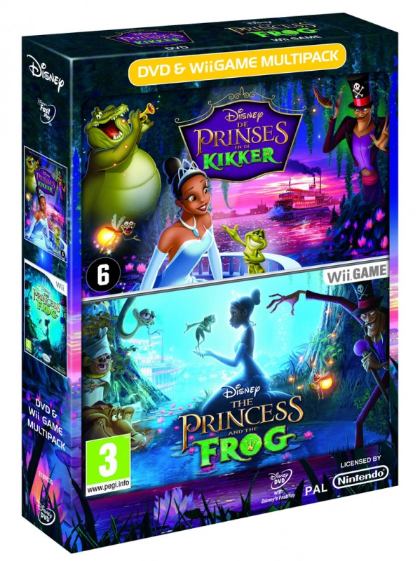 Image of The Princess and the Frog with DVD