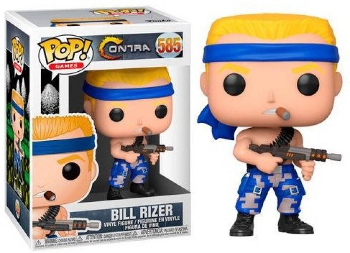 Contra Pop Vinyl Bill Rizer