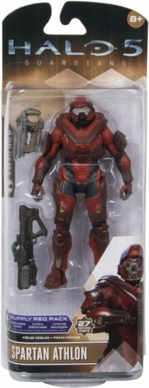 Image of Halo 5 Action Figure - Spartan Athlon Red