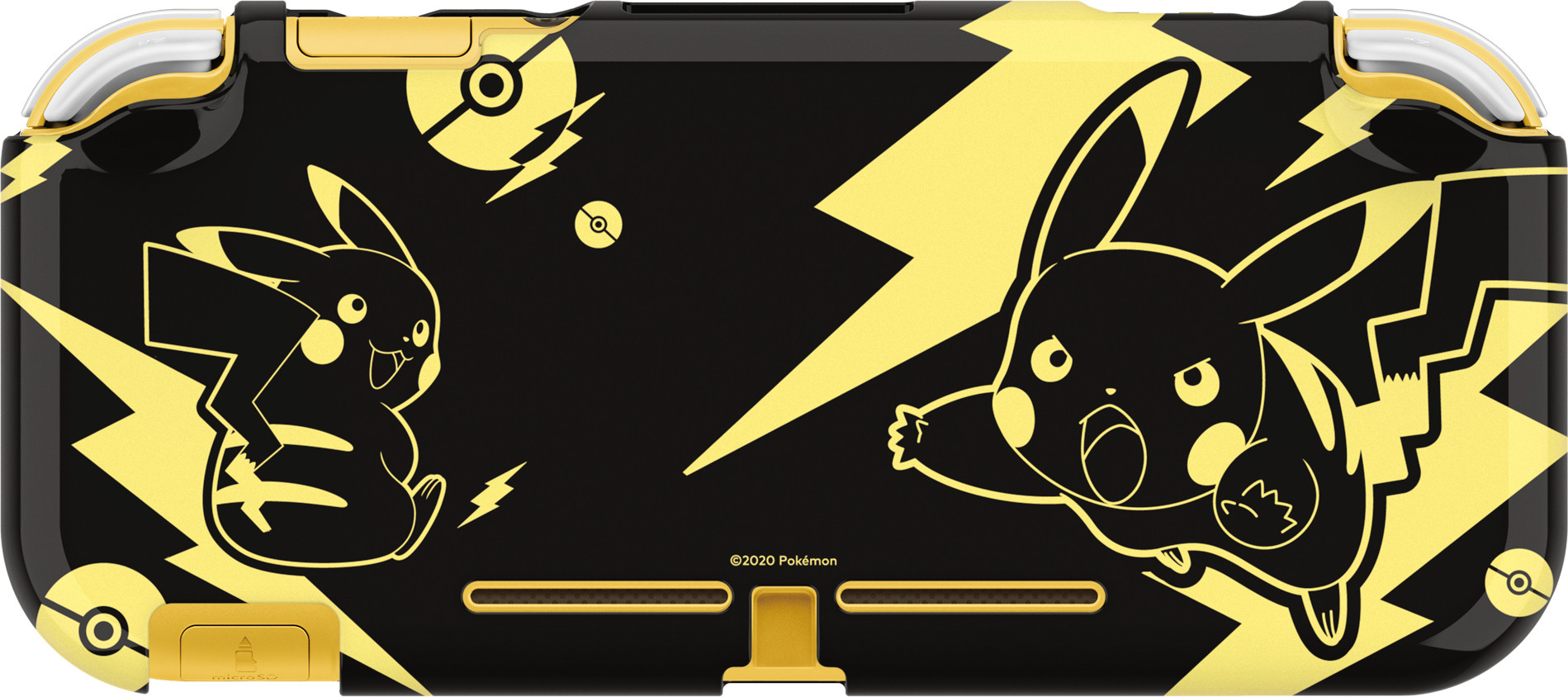 Hori Duraflexi Protector - Pikachu Black + Gold (Nintendo Switch Lite)