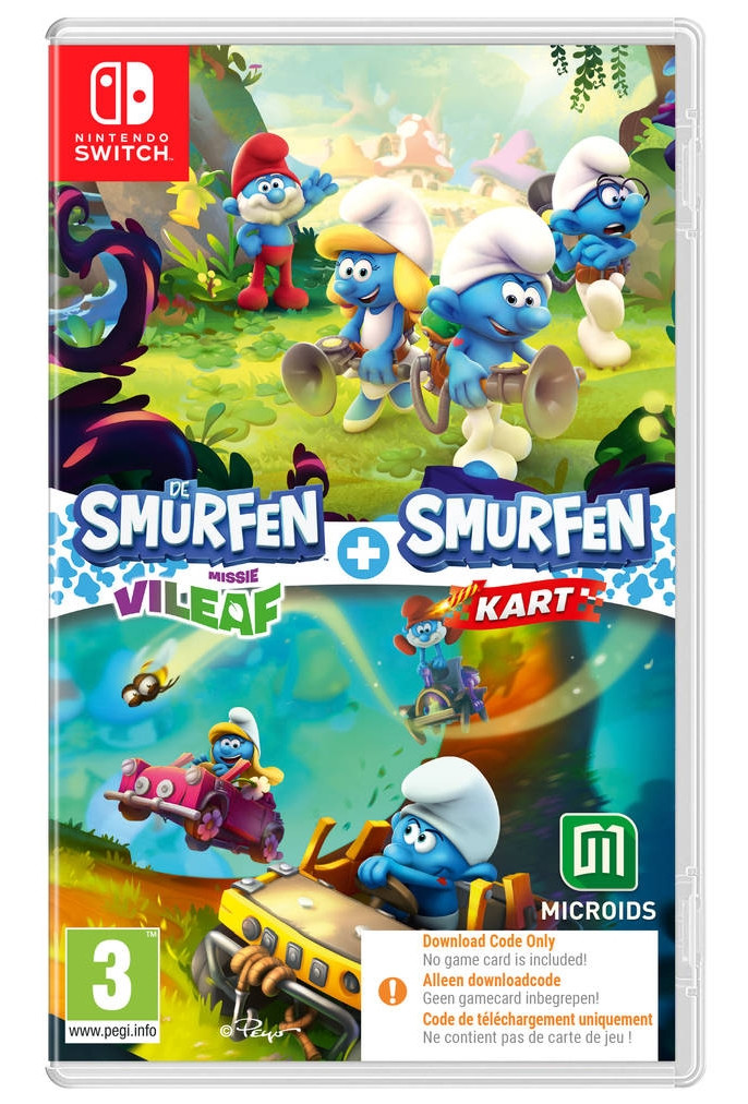 De Smurfen Missie Vileaf + Smurfen Kart (Code in a Box)