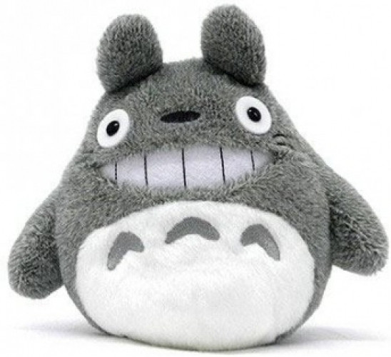 Ghibli - Totoro Smiling Pluche Grey 17cm