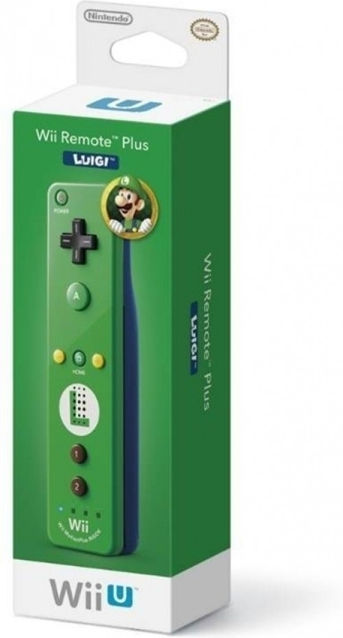 Image of Nintendo Controller Wii U Remote Plus, Luigi Editie