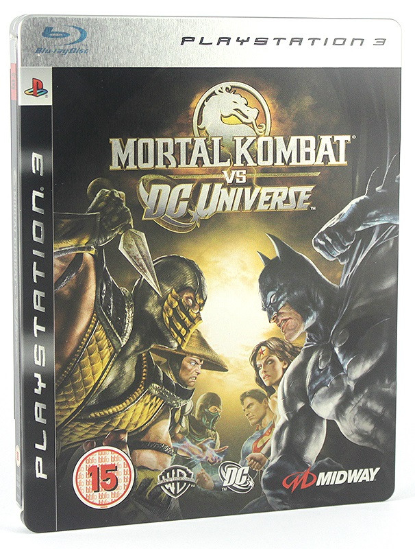 MK vs DC Universe Steelbook
