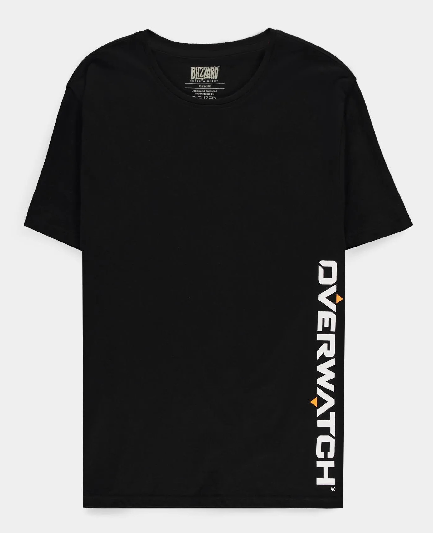 Overwatch - Vertical Logo Men's Short Sleeved Shirt afbeelding