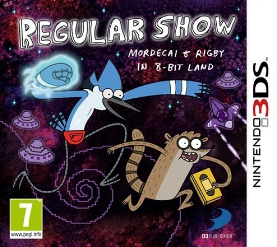 Image of Regular Show: Mordecai and Rigby in 8-Bit Land