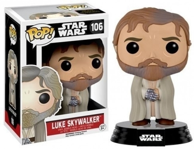 Image of Star Wars Pop Vinyl: Bearded Luke Skywalker (106)
